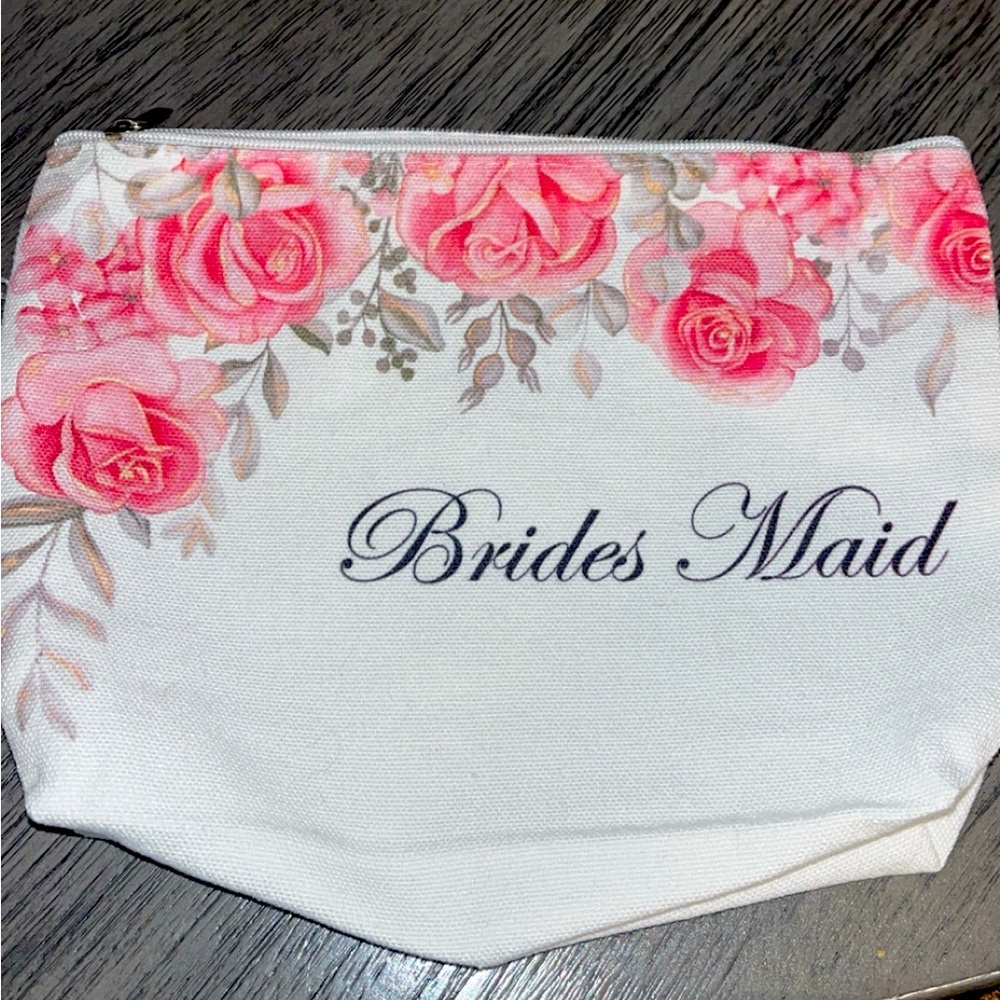 Blushing Pink Silk Bridesmaid Robe and Gift Set